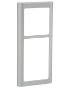 LK FUGA Design ramme SOFT 63 2 ½ modul - stål