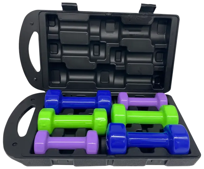 Kilberry Fitness Håndvægt 3 sæt - total 12 kg