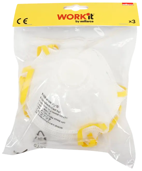 Dammfiltermask FFP2 3-pack