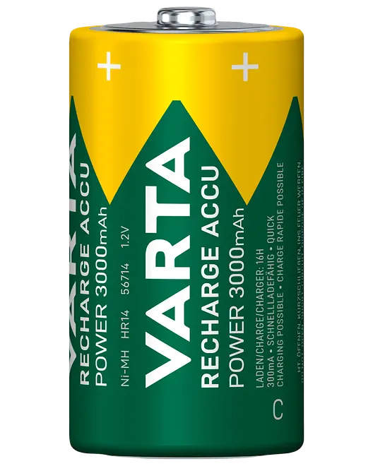 Batteri nihm c 3000 mah 2 st