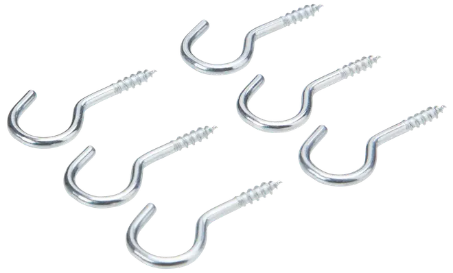 Skruvkrok 2,7x40mm 6 st