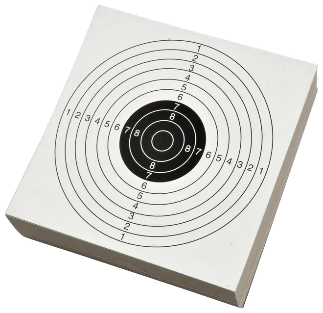maxRANGER Skydeskive 140 x 140 mm 100-pak
