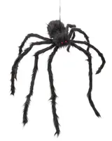 Halloween spindel 125 cm - svart