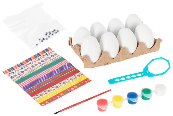 Påskägg målningsset - 8 st