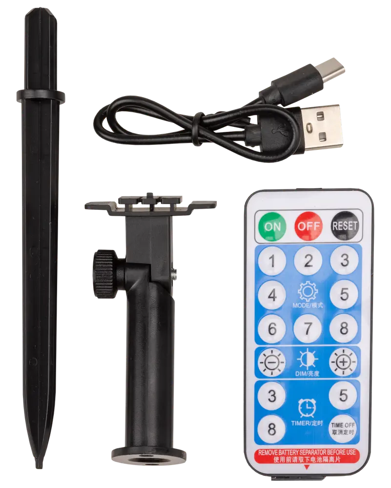 Uppladdningsbar ljusslinga - LED med färger