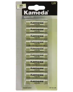 Kameda Alkaline batteri - AA 10-pak