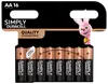 DURACELL Simply Batteri AA 16-pack