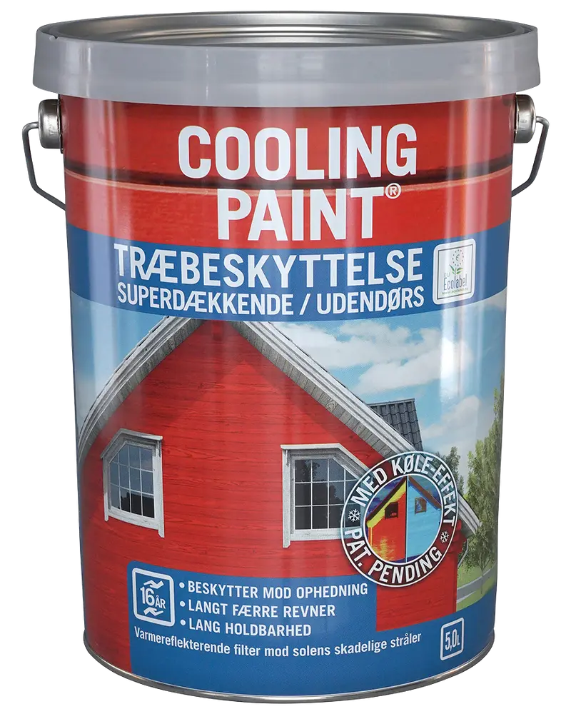 Coolingpaint Heldækkende 5 L - hvid 