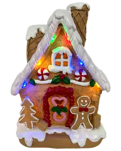 Pepparkakshus  med LED