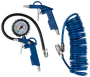 Tryckluftsverktyg 3 delar - blå