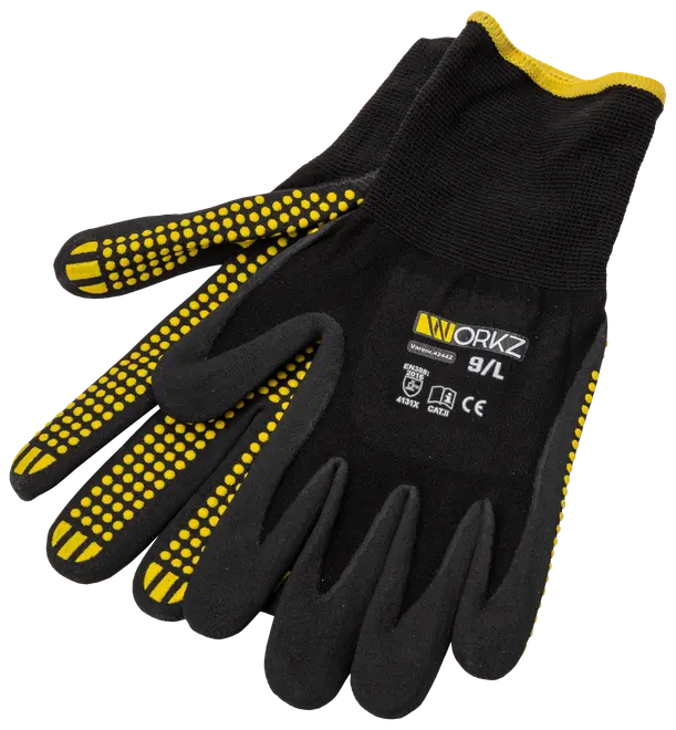 Slitstarka handskar storlek 9