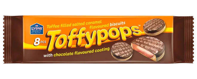 Lyons Toffypops 120 g - assorterede varianter