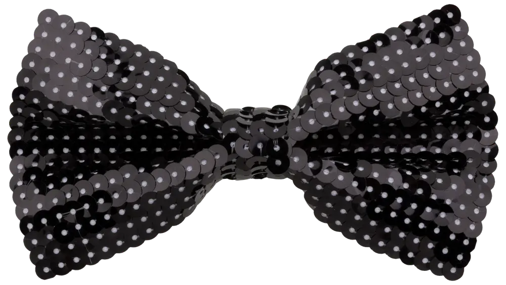 Fluga med paljetter – olika färger