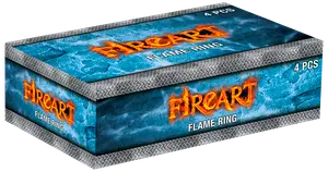 Flame Ring fontæne sortiment 4 dele