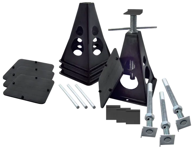 CampOut Støtteben til campingvogn 4 stk