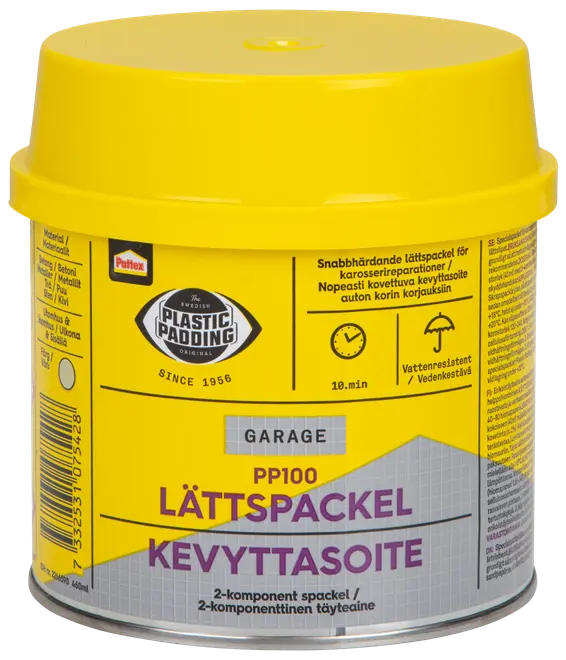 Plastic Padding PP100 spartelmasse 460 ml