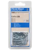 Arvid Nilsson Dykker rund 1,4 x 25 mm 100-pak