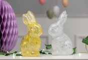 Påskehare i glas - 17,5 cm