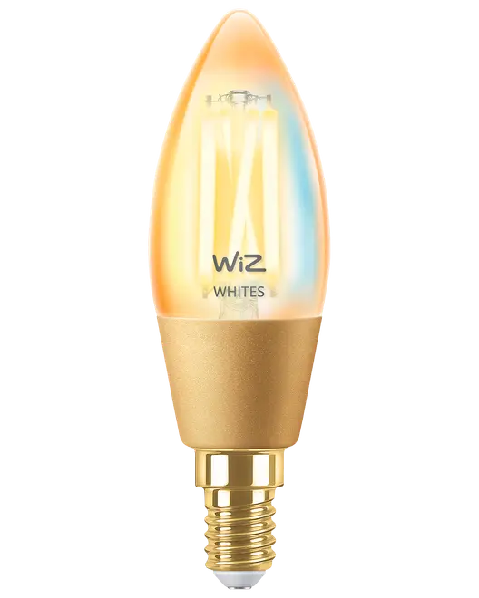 Smart LED-kronlampa 4,9W E14 C35 Amber
