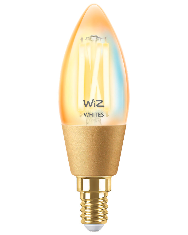 Smart LED-pære 4,9W E14 C35 Amber