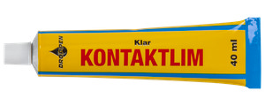 Droppen Kontaktlim 40 ml - krystalklar