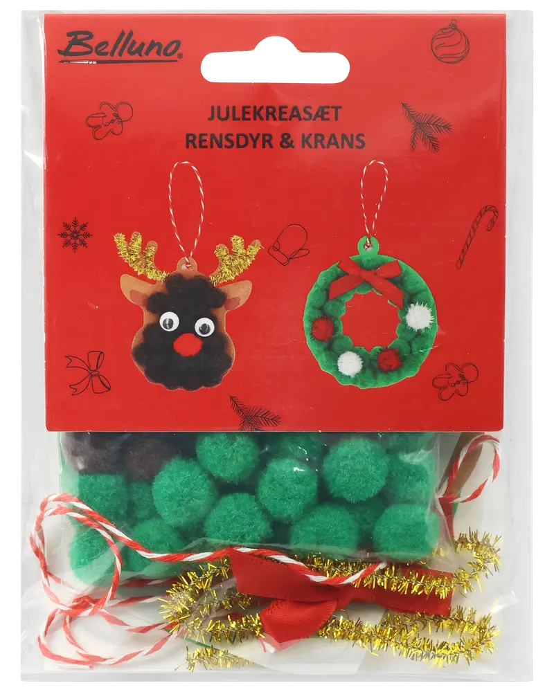 DYI jul ren och krans