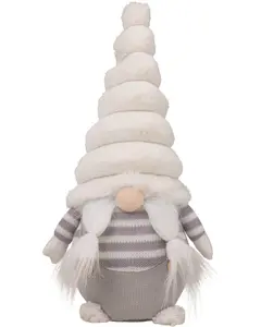 Tomteflicka vit 35 cm