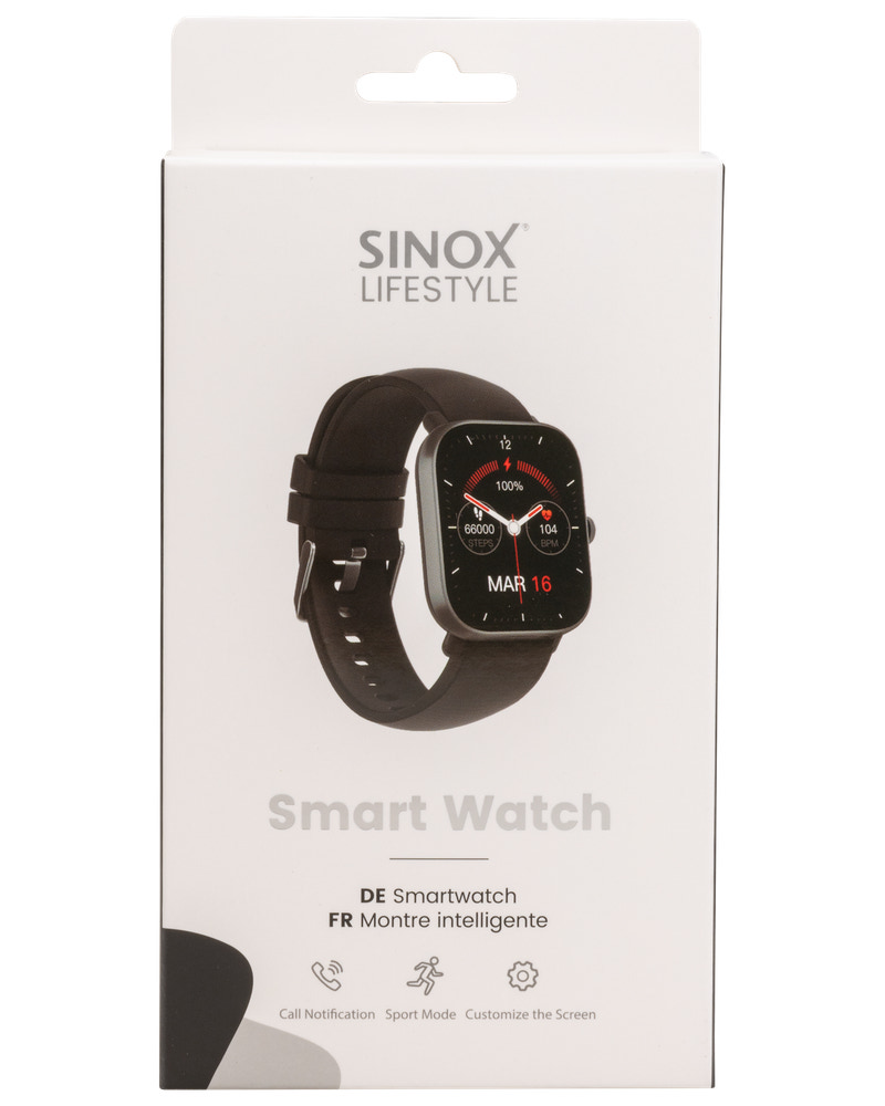 SINOX  Smartwatch Android/iOS - sort