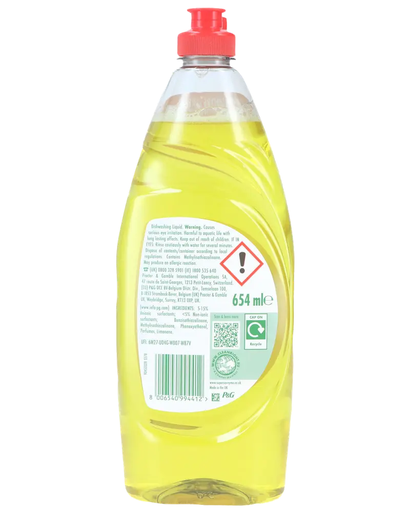 FAIRY Diskmedel 654 ml - lemon