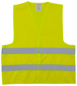 Sikkerhedsvest Onesize - gul