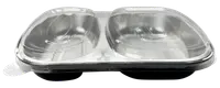 Folieform 2 fack + lock - 5-pack