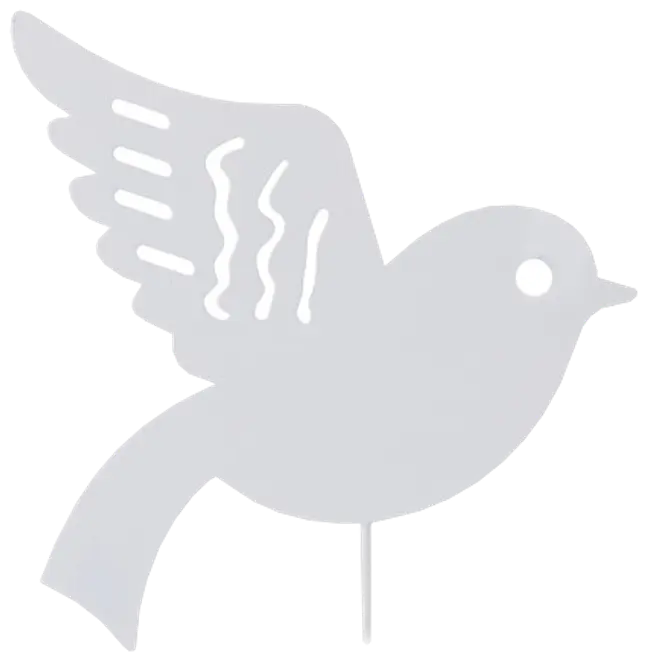 Fågel markdekoration
