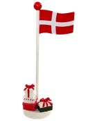 Bordflag med figur