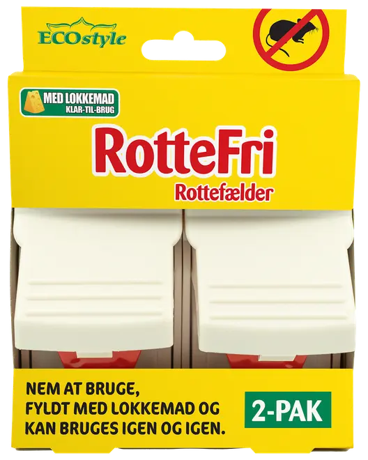 ECOstyle RotteFri Rottefælde 2-pak