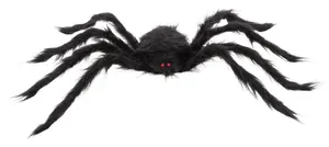 Halloween spindel 66 cm - svart