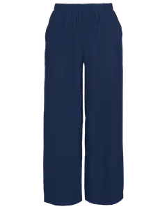 Byxor med vida ben - Navy