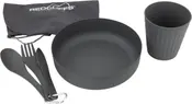 Camping spisesæt 6 dele