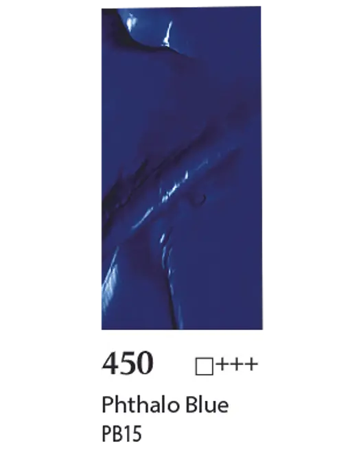 Akrylfärg phthalo blå 100 ml