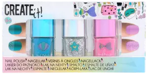 Create It! Nagellack - set med 3 metallicfärger