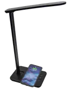 Skrivbordslampa med Qi-laddare