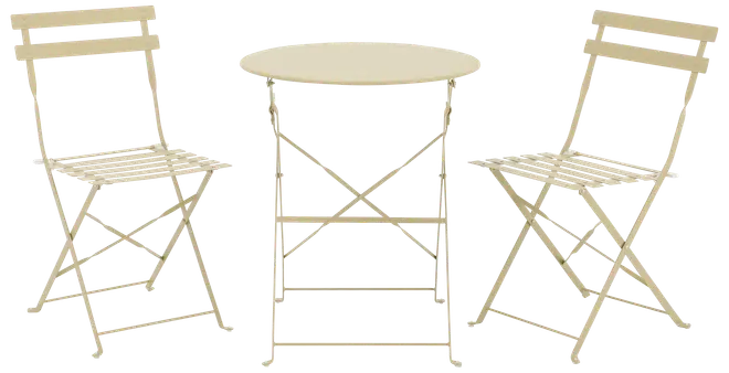 Caféset - Sandfärgat