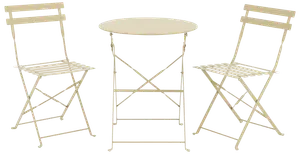 Caféset - Sandfärgat