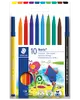 Staedtler Noris filttusser 10-pak