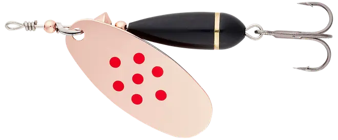 DAM Spinner #4 15 g Black Copper