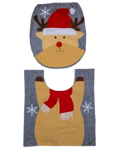 Badrumsmatta set julmotiv