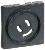 LK Dæksel lampestik 45 x 45 mm - koksgrå