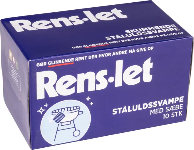 Clean-Easy stålullssvamp 10-pack