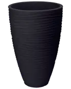 Krukke riflet Ø40 x H. 60 cm