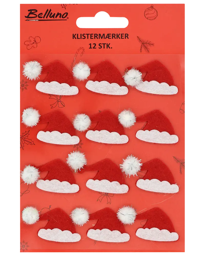 Klistermärken Tomteluva 12 st.