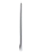 Slank, genanvendelig sugerør i rustfrit stål med blank sølvfinish. Lige design, afrundede kanter for sikker brug. Holdbart og miljøvenligt alternativ til plastiksugerør.